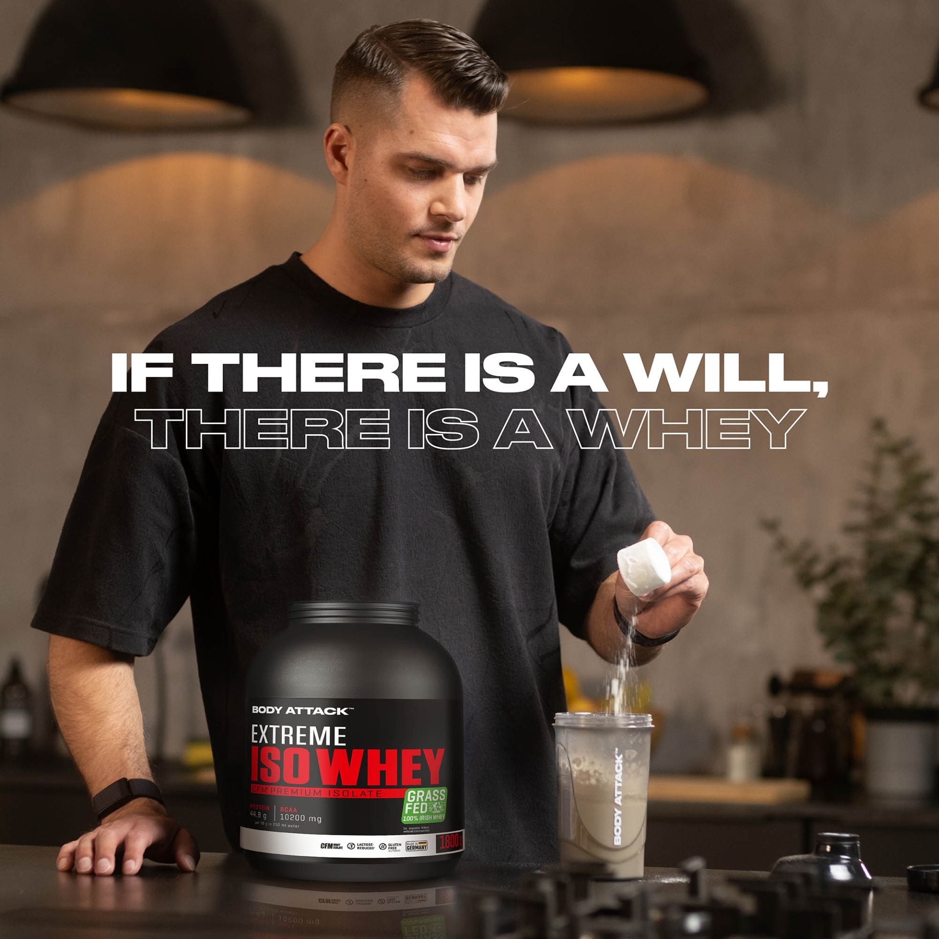 BODY ATTACK - Iso Whey 1.8KG
