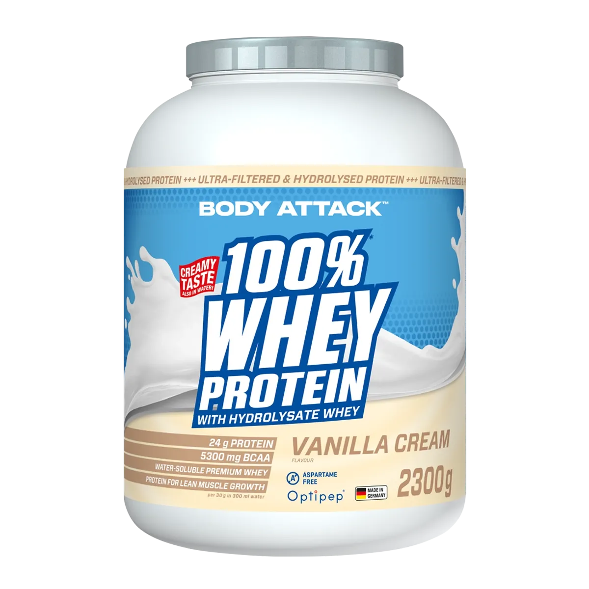 BODY ATTACK - 100% Whey Protein 2.3KG
