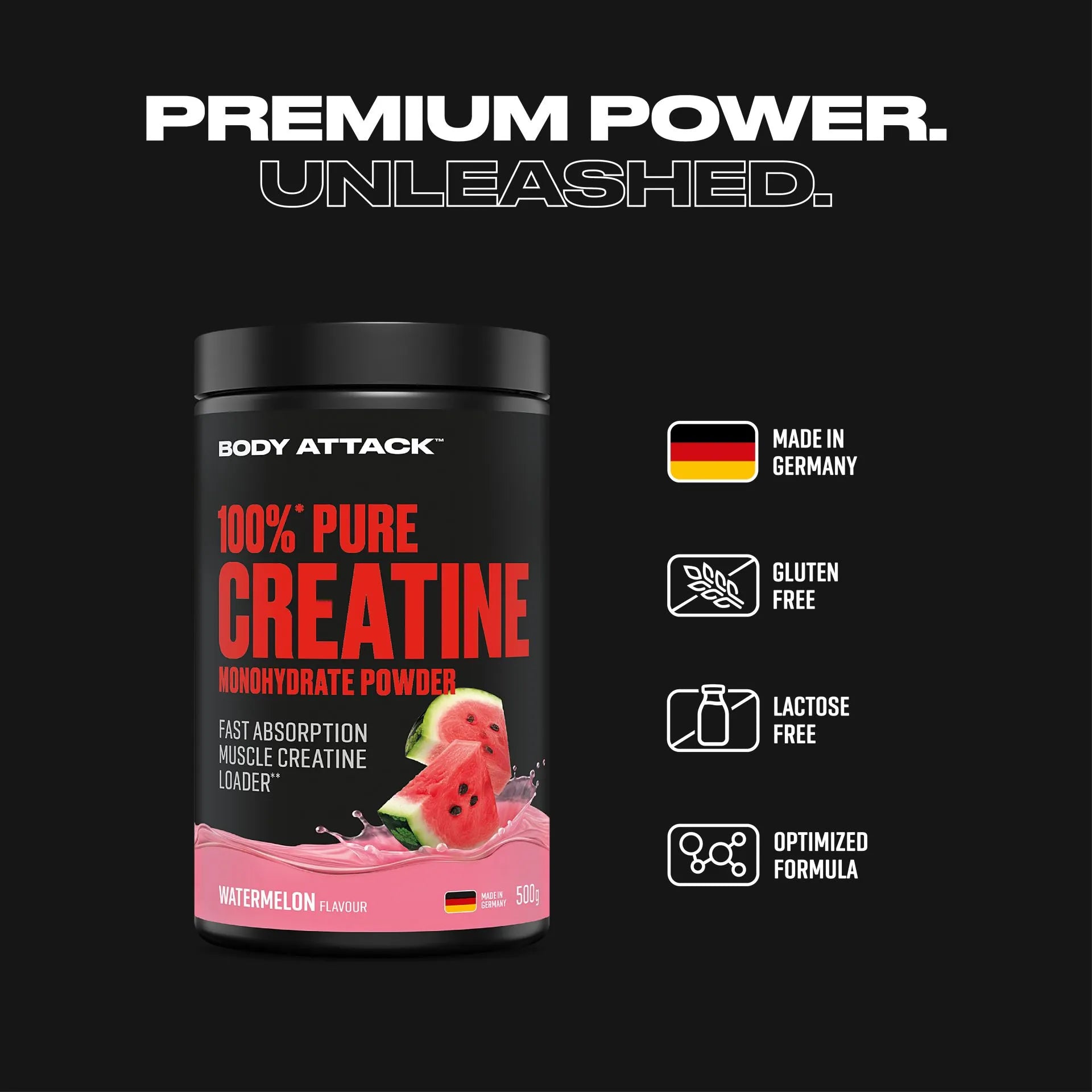 100% Creatine Monohydrate 500g